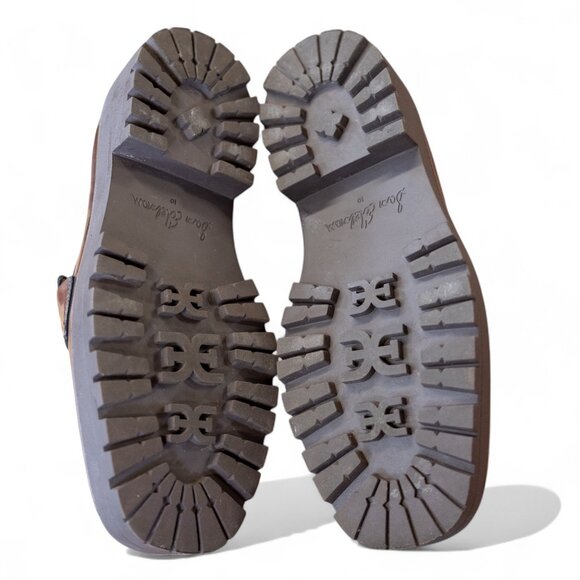 Sam Edelman Laurs Lug Sole Loafers - Chestnut - Women’s Size 10 - Picture 11 of 12
